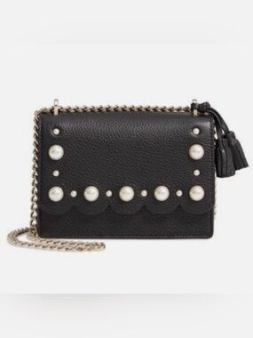 Kate Spade New York Hayes Street Pearl Hazel shoulder bag wear 2 ways EUC
